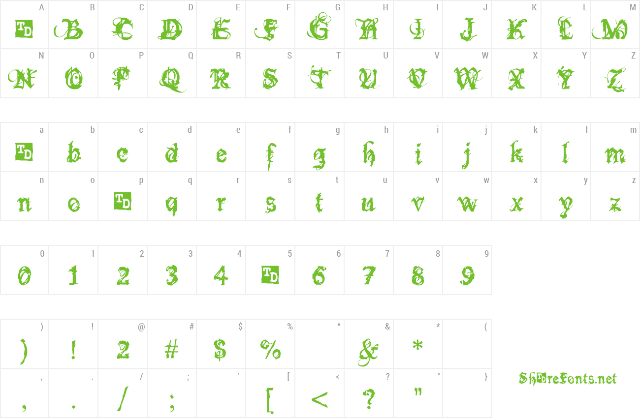 Font Bokonon Trial Version preview